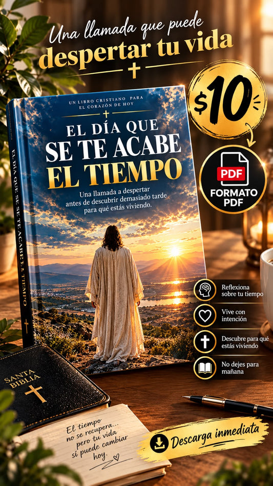 ⏳ El Día Que Se Te Acabe el Tiempo | Una Llamada a Despertar 🙏✨